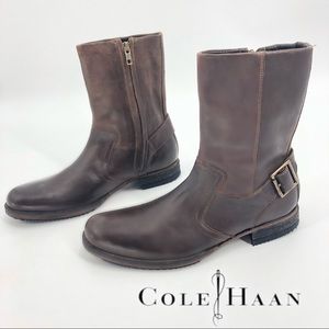 Cole Hann sz 8.5 men’s brown leather boots